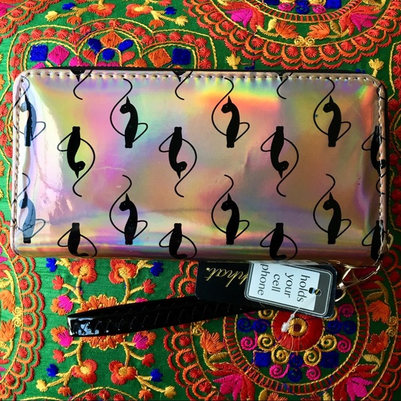 Baby Phat Holographic Wallet - Picture 2 of 7